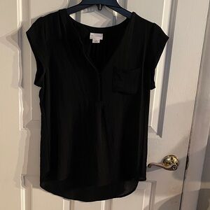 Liz Claiborne Black Blouse